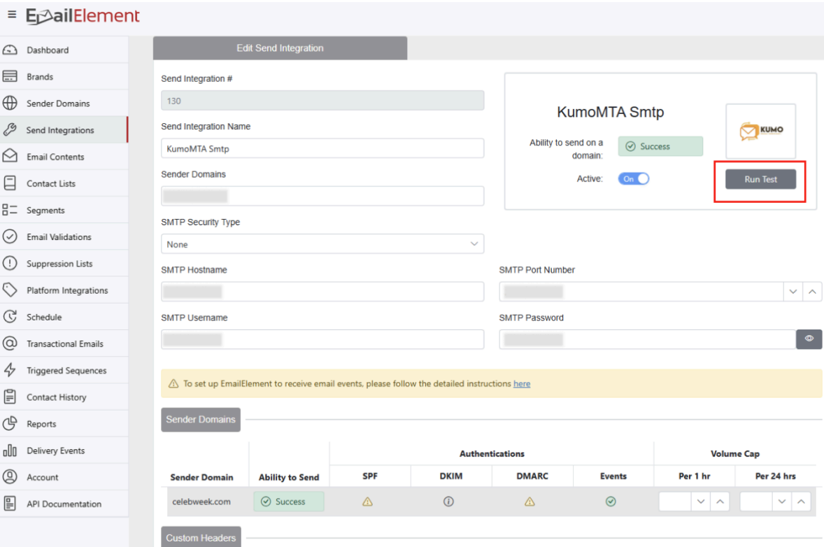 EmailElement UI